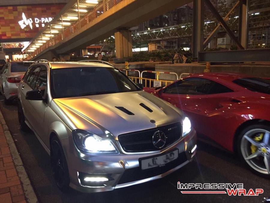  Mercedes-Benz C63 AMG by Impressive Wrap 2016 года  (фото 6 из 6)